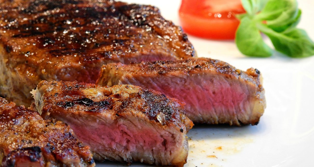 Steak recept