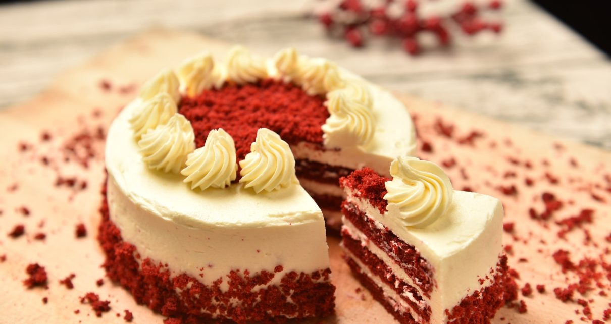 Vörös bársony torta (Red Velvet)