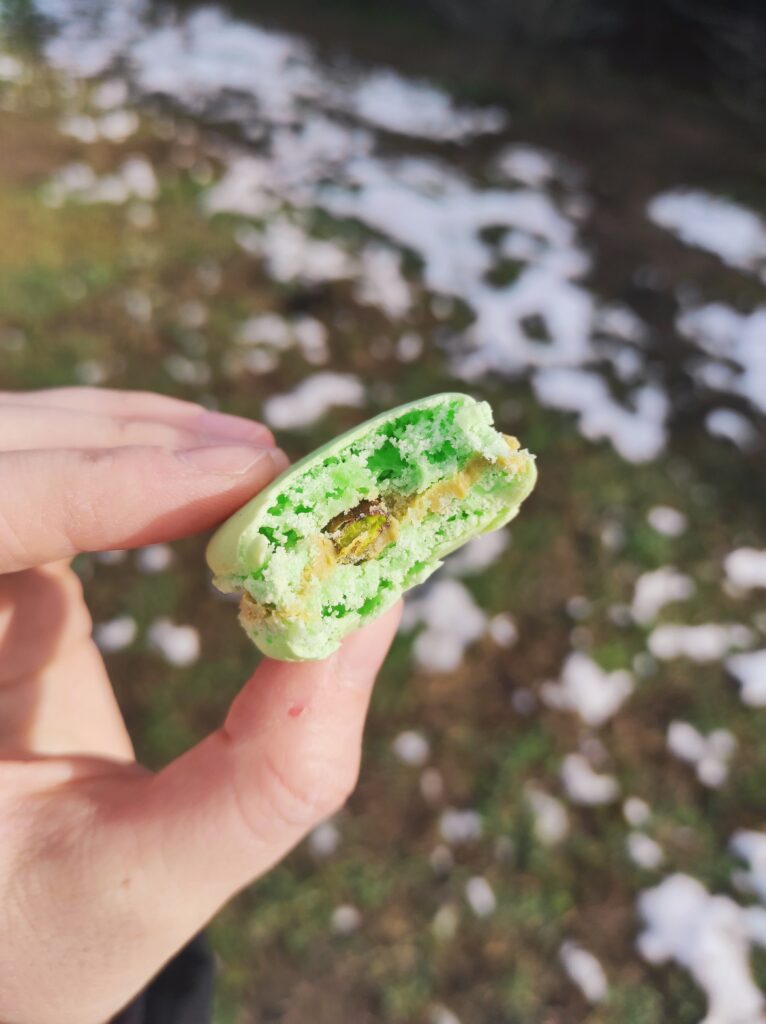 Pisztáciás macaron