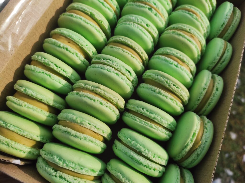 Pisztáciás macaron